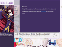 Tablet Screenshot of ninja-usagi.com